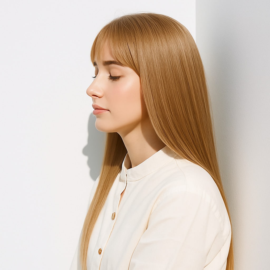 7. ゴールドベージュ×ブラウン系：明るすぎないトーンで挑戦しやすいカラー