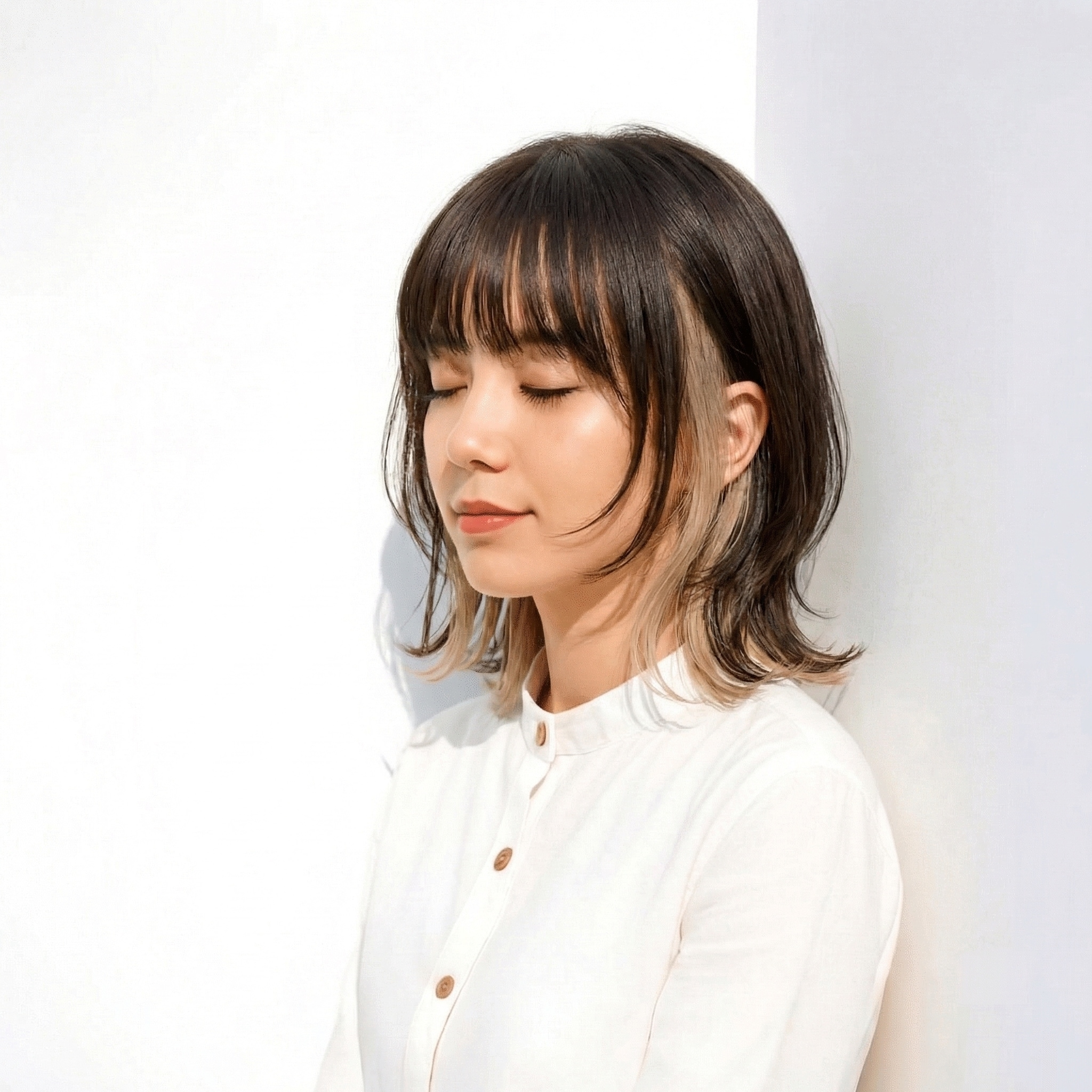 7._ミルクティーベージュ_イヤリングカラー