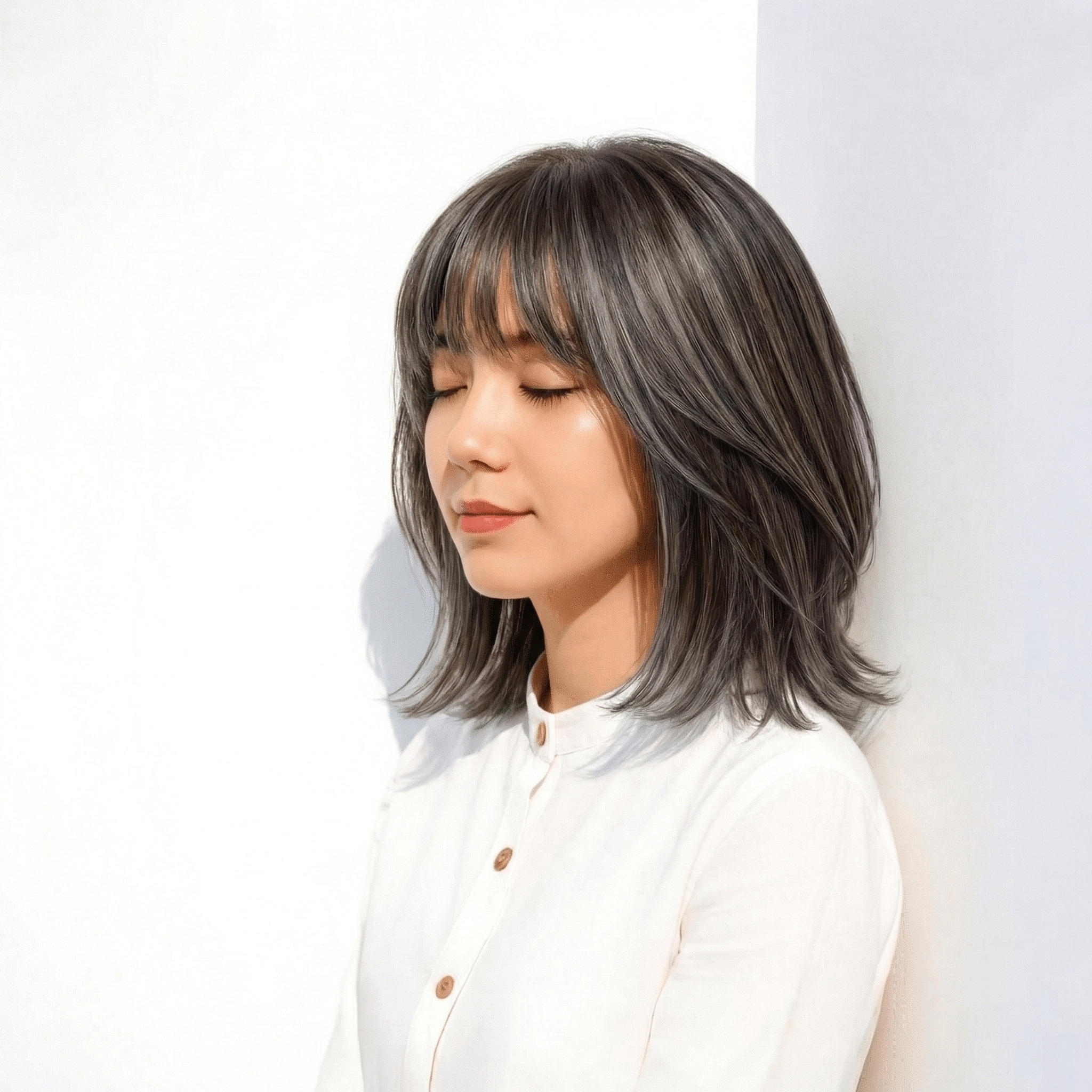 7._ミルクティーベージュ_バレイヤージュ