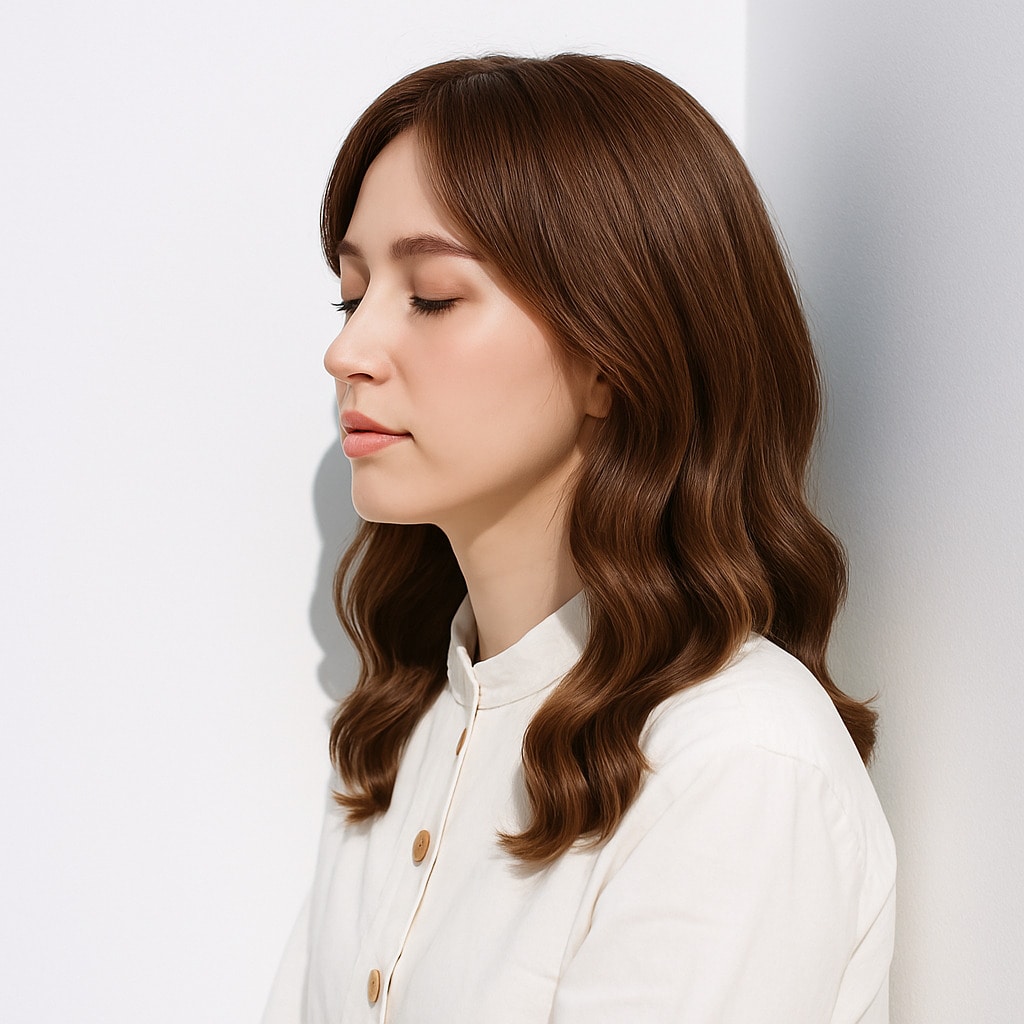 9. ショコラベージュ×ミルクチョコレート：甘い雰囲気を演出するヘアカラー