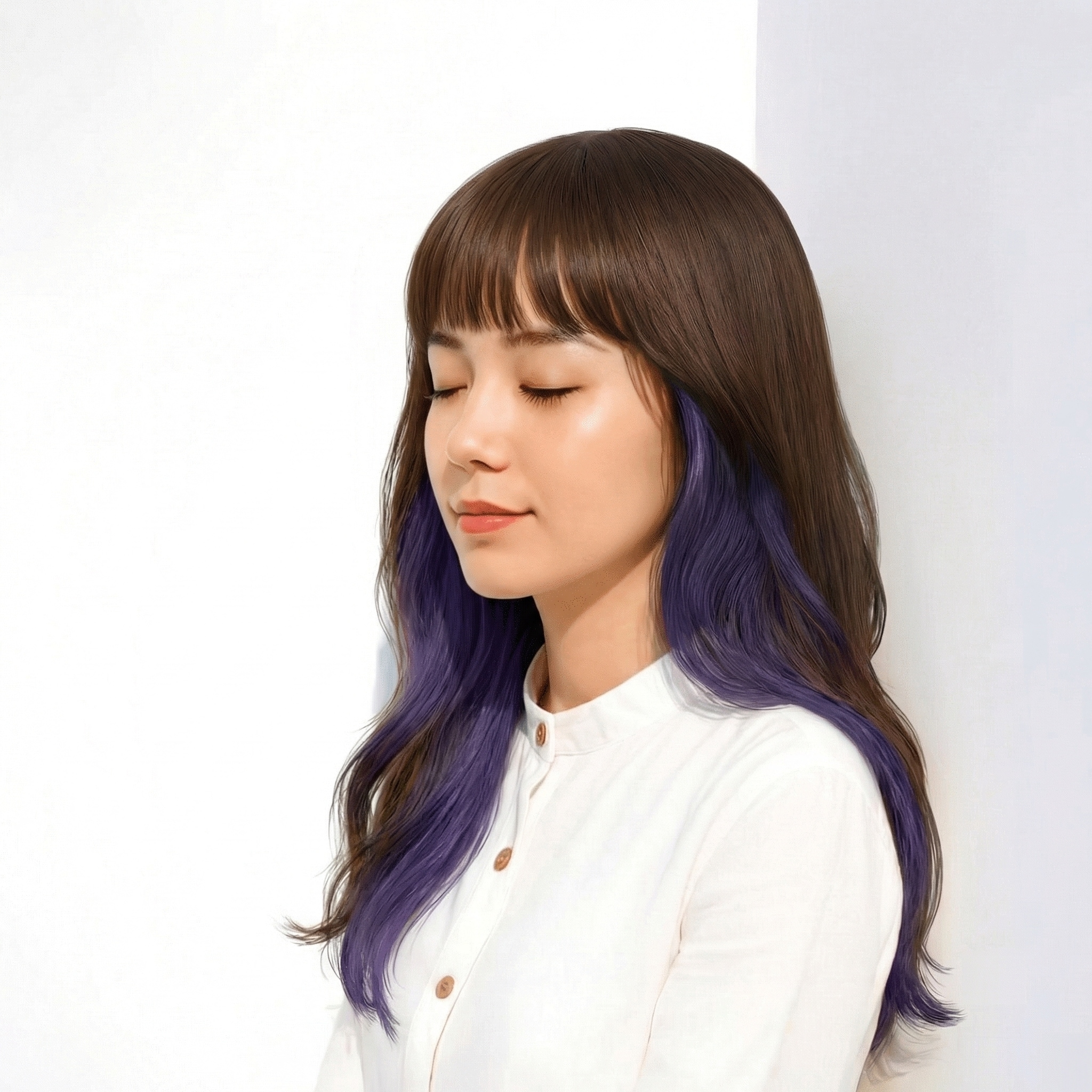 9._ブルーラベンダー_イヤリングカラー