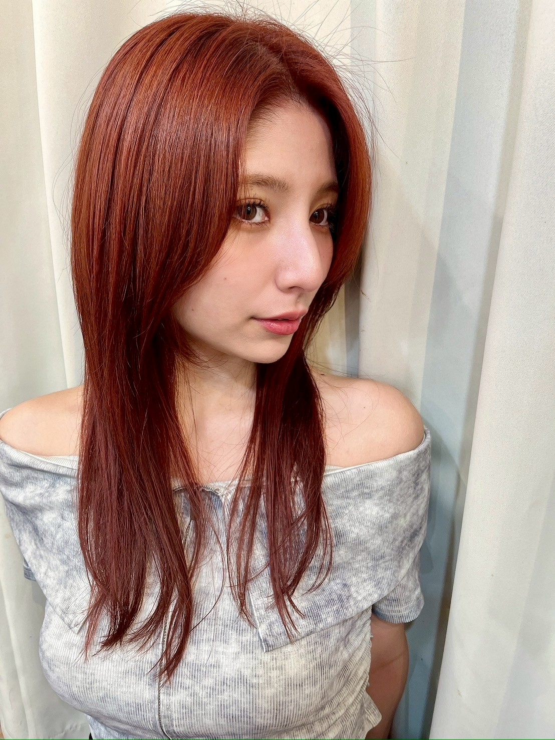 ブリーチありレッド