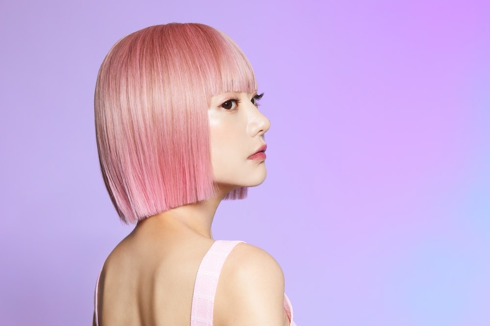 色落ちを計算したヘアカラーがトレンド