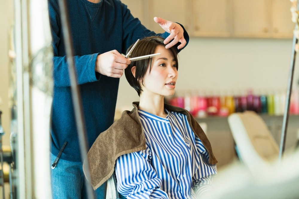 前髪・毛先カットだけでもメンテナンスする