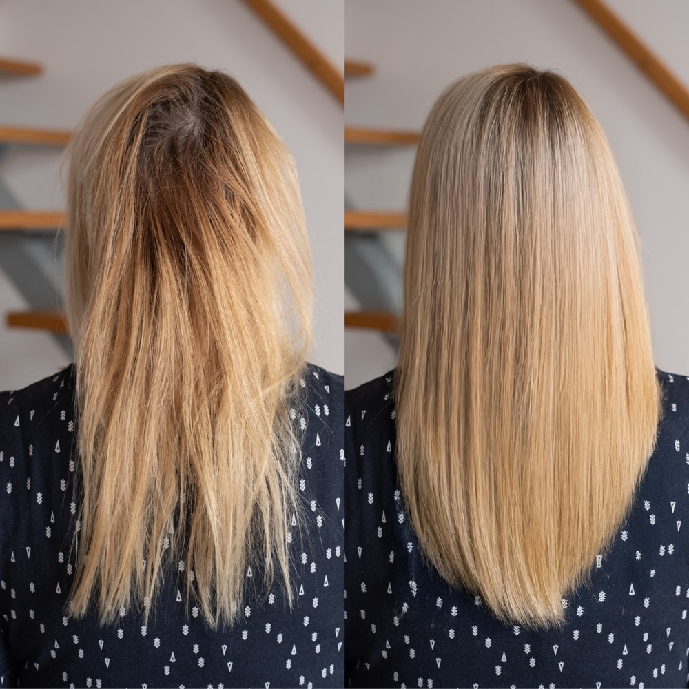 縮毛矯正とブリーチは同時にできる？