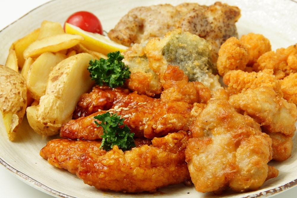 脂っこい食べ物