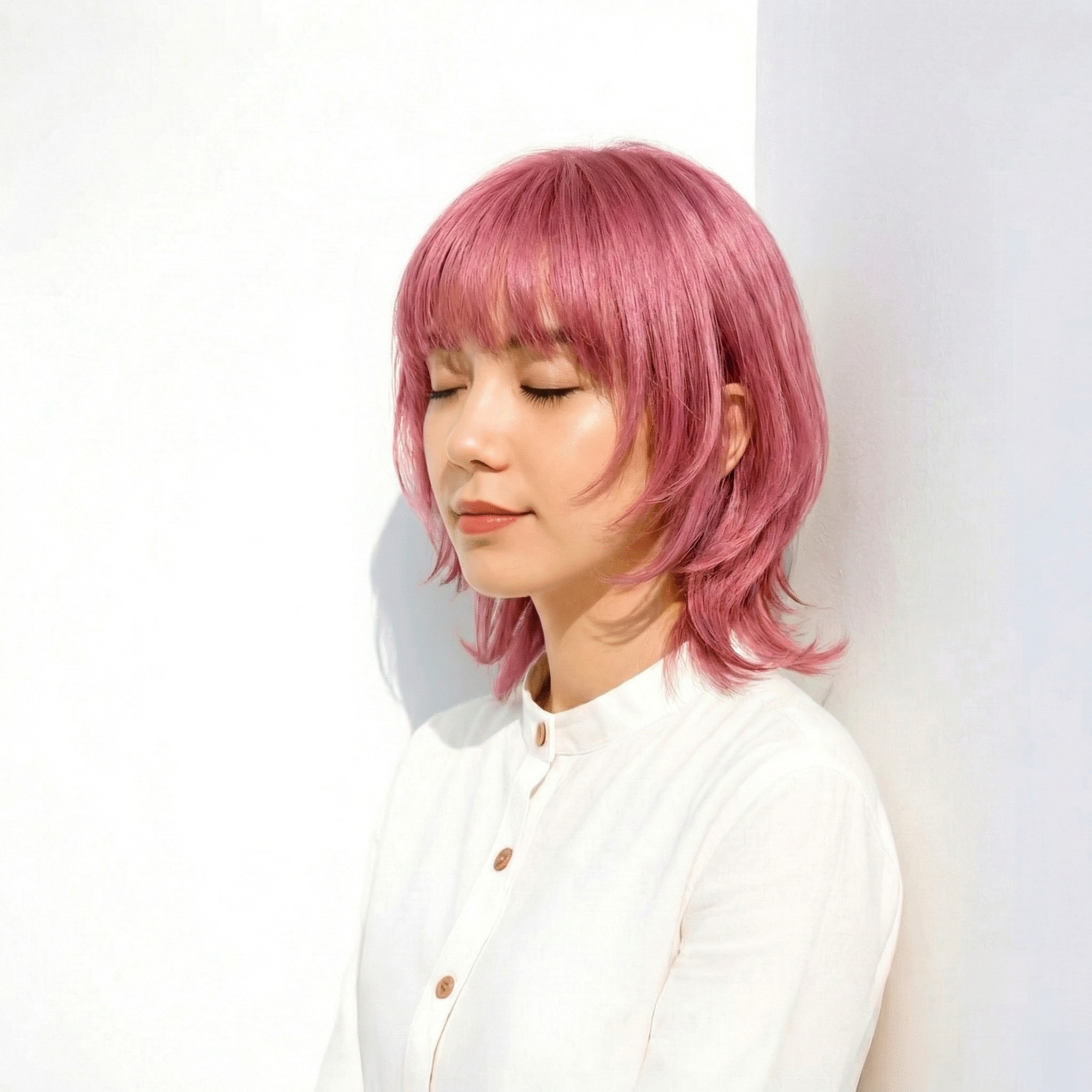 紫・パープル系のヘアカラー特集。ラベンダーやバイオレットなど人気の