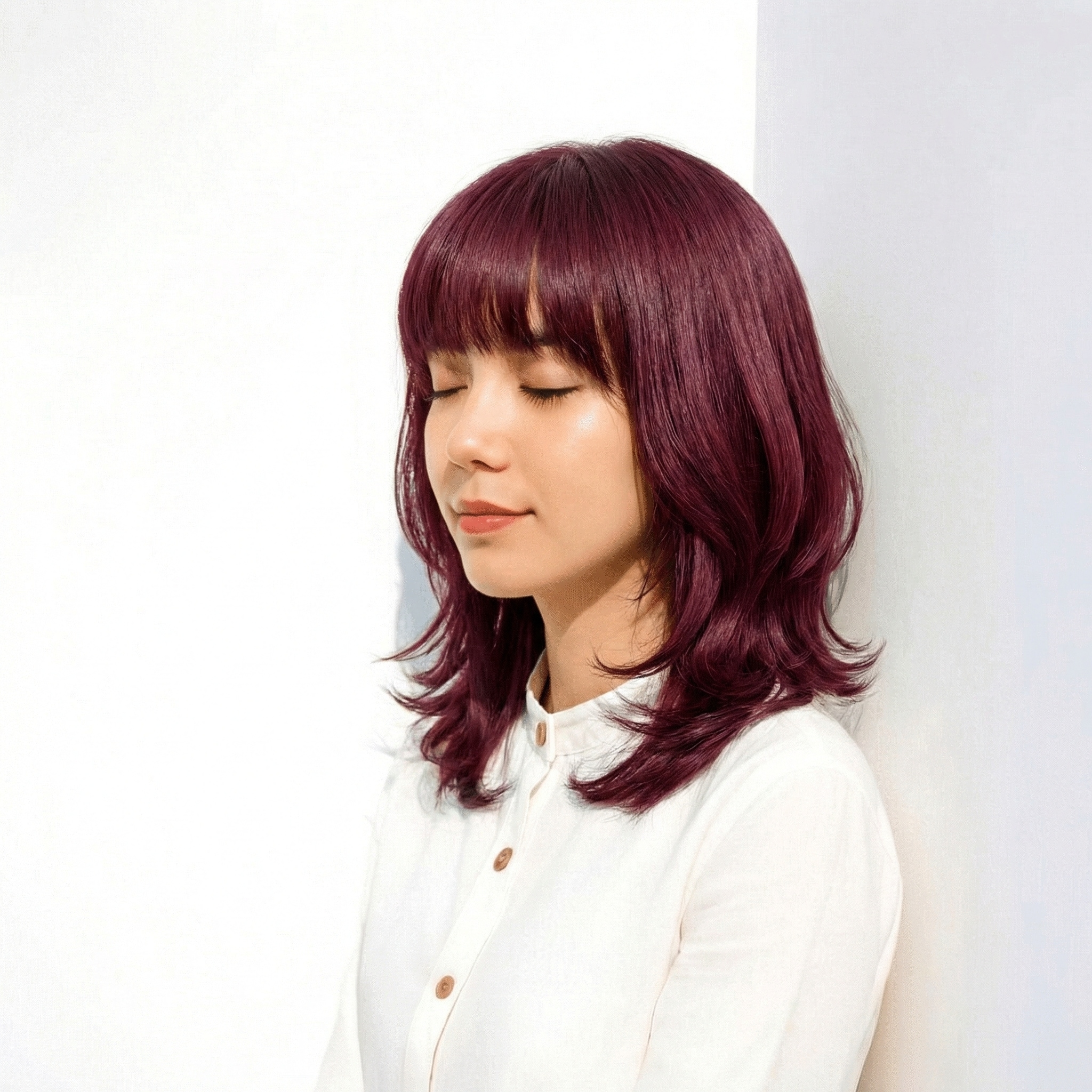 ステキな髪がた 紫・パープル系のヘアカラー特集。ラベンダーやバイオレットなど人気の