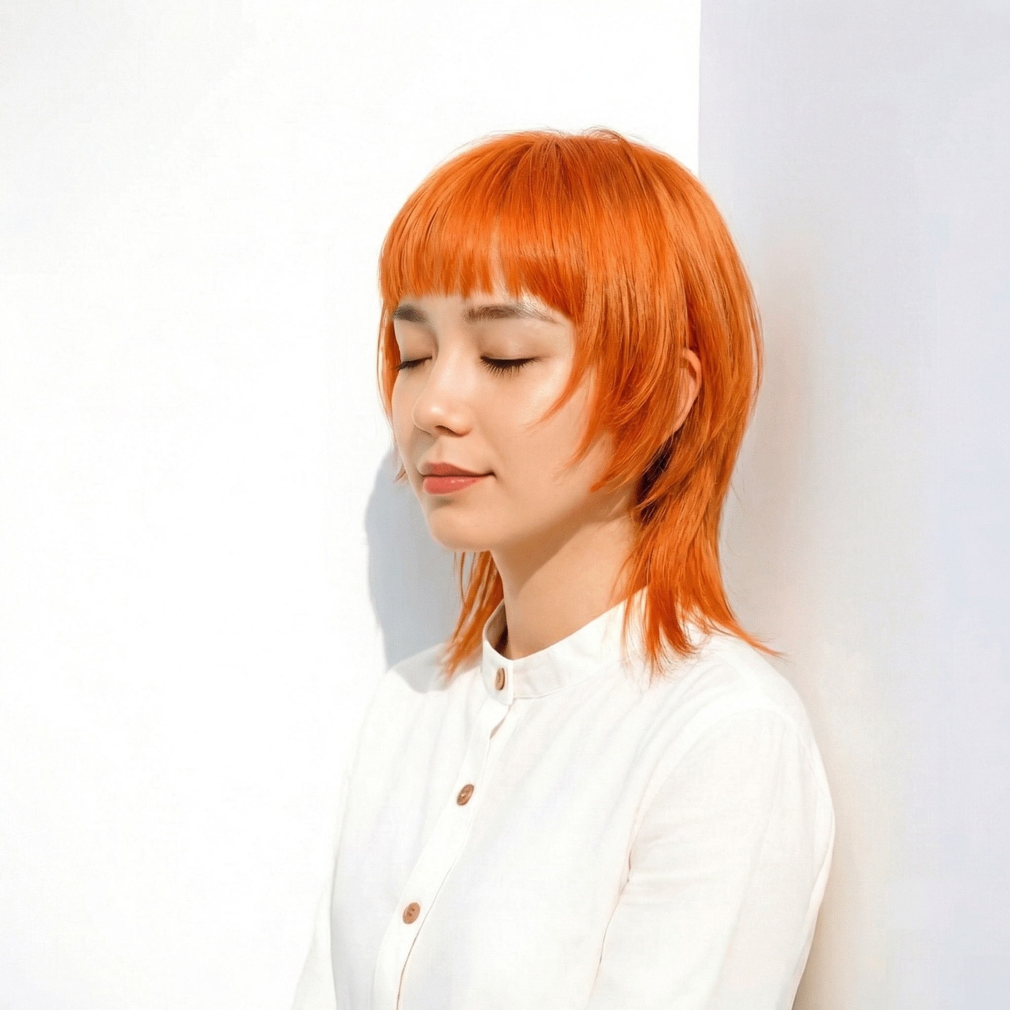 オレンジ系のヘアカラー・髪色一覧 | LICOLO