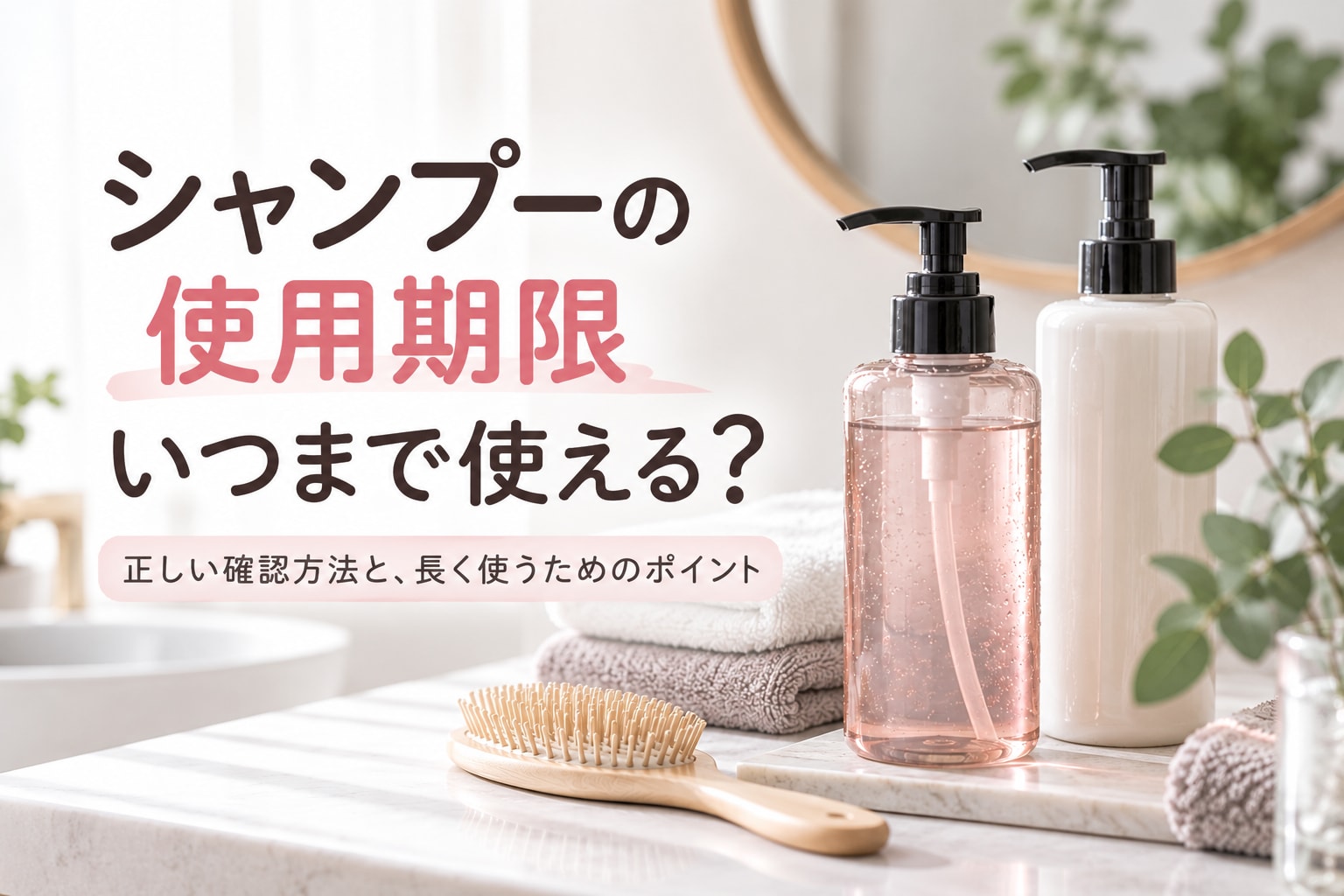 
シャンプーに使用期限があるって本当？使わないほうがいいケースの見分け方も解説！
