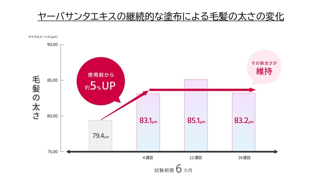 白髪改善・予防だけじゃない、ヤーバサンタの底力