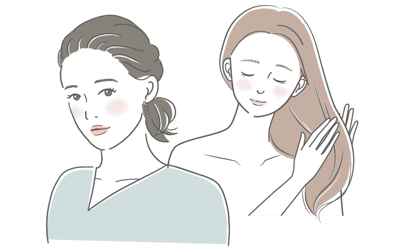 女性のイラスト