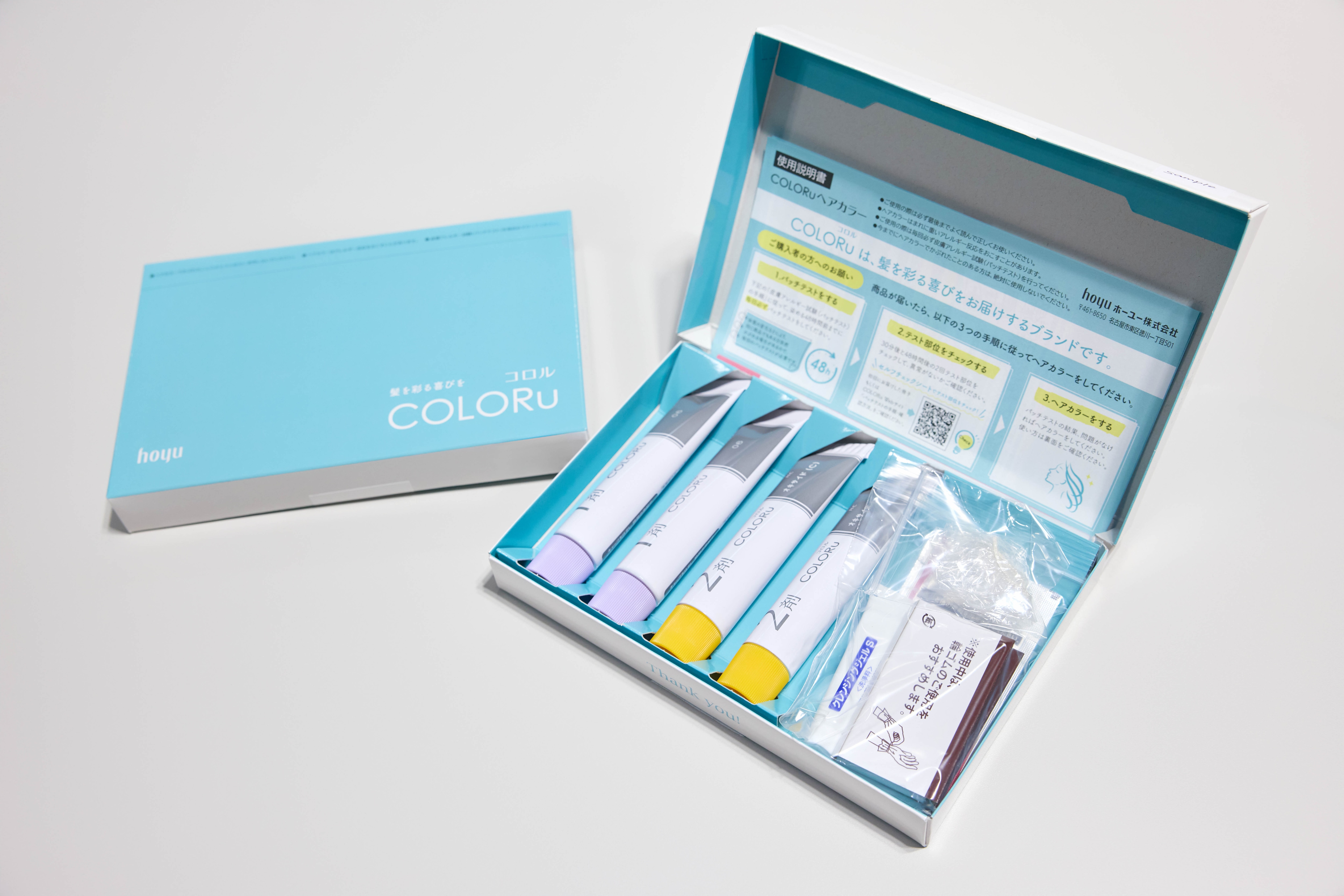 ヘアカラーが不安な方にも髪の彩りを届けるために！COLORu ブランド